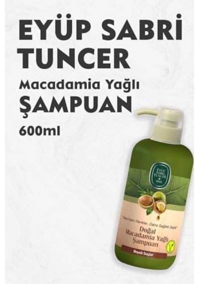 Doğal Macadamia Yağlı Şampuan 600 Ml 42743162