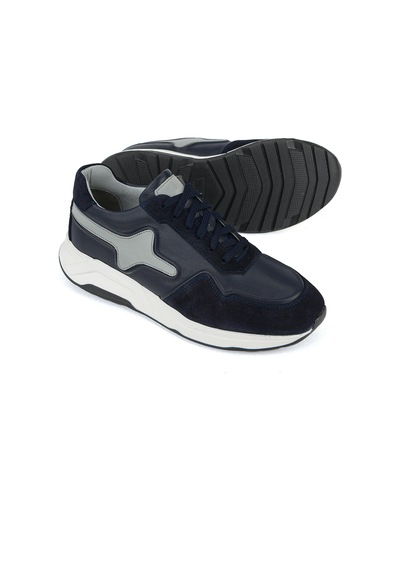 Ziya Erkek Hakiki Deri Günlük Sneaker 161983zsy810 Lacivert 161983zsy810 200 40