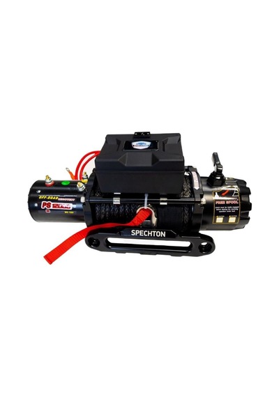 Spechton 12V Elektrikli Vinç Çekici 3.7 Kw Sentetik Halat 5500 KG