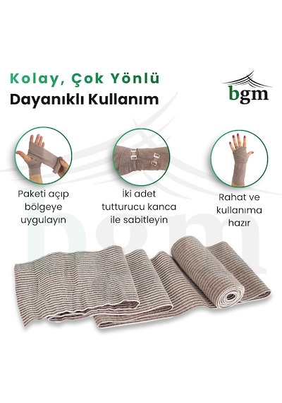 Premium Elastik Bandaj 3 Lü Karma Set Yüksek Kalite Esneklik Ve Dayanıklılık Spor & Ortopedik Destek 10cm 15cm 20cm