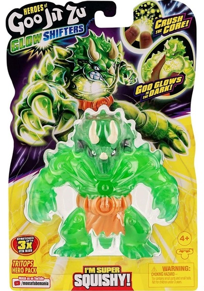 Goojitzu Tekli Figür Glowshifter Karanlıkta Parlayan Tritops