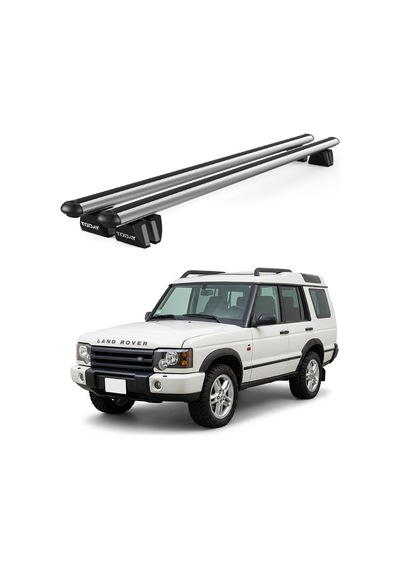Pençe Land Rover Discovery Ara Atkı 2004-2009 Uyumlu Gri Ara Atkı Port Bagaj Tavan Barı