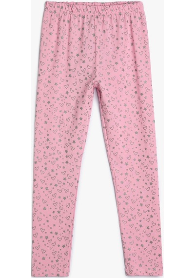 Koton Tayt Kalpli Simli Beli Lastikli Pamuklu Pembe Desenli 4skg40131ak 4SKG40131AK2D7 Pembe Desenli Koton Tayt Kalpli Simli Beli Lastikli Pamuklu Pembe Desenli 4skg40131ak 4SKG40131AK2D7 Pembe Desenli