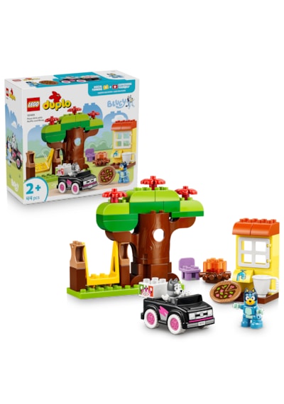 LEGO® DUPLO® Bluey Pizzacı Kızlar: Muffin ve Bluey 10469 - 2 Yaş ve Üzeri Çocuklar için Figür İçeren Oyuncak Yapım Seti (44 Parça)