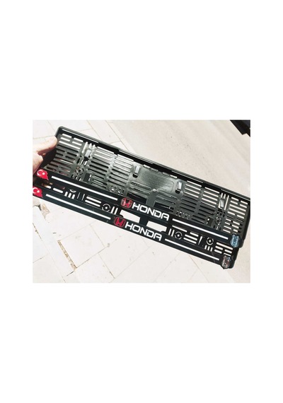 Plakalık Honda Lazer Kesim Pleksi Takmatik 2 Adet - 784761865
