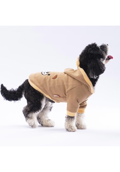 Grizzly Köpek Hoodie Köpek Sweat Köpek Kıyafeti Kedi Kıyafeti