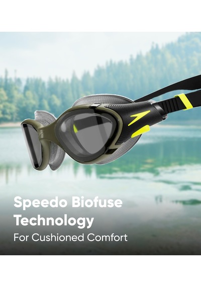 Speedo Biofuse 2.0 Polarised, Dalgıç Gözlüğü, Açık Gri