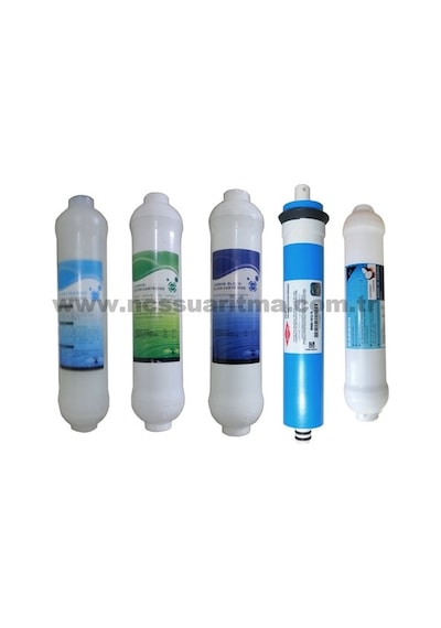 Reverse Osmosis Su Arıtma Cihazı Filtresi 5 Li Filtre Takımı