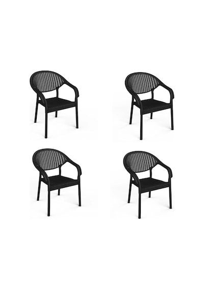 4 Adet Bambu Plastik Rattan Bahçe Balkon Teras Sandalyesi Gizli Metal Profil Ayaklı Kollu Sandalye Bahçe Koltuk Siya Çok Renkli 4 Adet Bambu Plastik Rattan Bahçe Balkon Teras Sandalyesi Gizli Metal Profil Ayaklı Kollu Sandalye Bahçe Koltuk Siya Çok Renkli