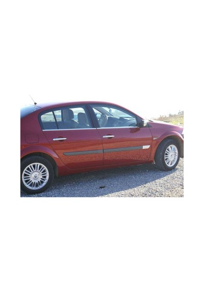 Renault Megane 2 Sedan/hb/sw Uyumlu Kapı Kolu 4 Parça 2004-2010 Paslanmaz Krom