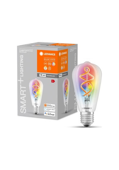 Uzaktan Kontrollü Led Ampul İle Akıllı Aydınlatma Açık Kahverengi