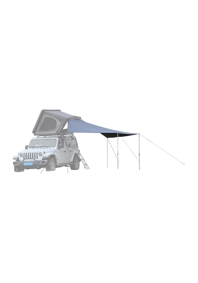 Wild Land 6-8 Kişilik Dikdörtgen Tarp Kamp Brandası Siyah