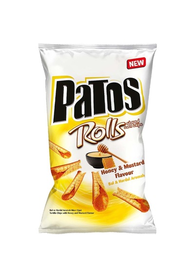 Patos Rolls Süper Boy 135 G Ballı&hardalı Kraker - 3 Adet Tarı