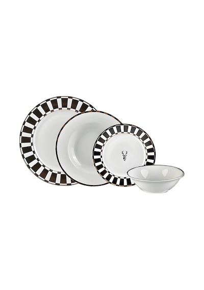 Karaca  Elegance Bone Aries 24 Parça 6 Kişilik Yemek Takımı