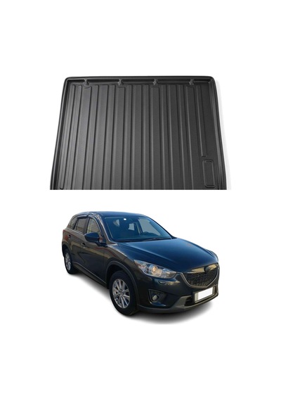 Mazda Cx-5 2012-2017 Arası Uyumlu Araca Özel Kauçuk Tpe Bagaj Havuzu Siyah