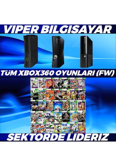 Muhteşem Fwli Xbox360 Oyunları Açıklamayı Okuyunuz