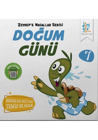 Zeynepe Masallar Serisi 7-Doğum Günü - Alp Türkbiner - Dört Göz Yayınları