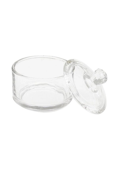 Hubrendy Çer Şekerlik Mini Kapaklı Cam Şekerlik 90ml Diğer