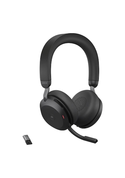 Jabra Evolve2 75 Usb-A Stereo MS Teams Standlı Siyah Kablosuz Kulaklık