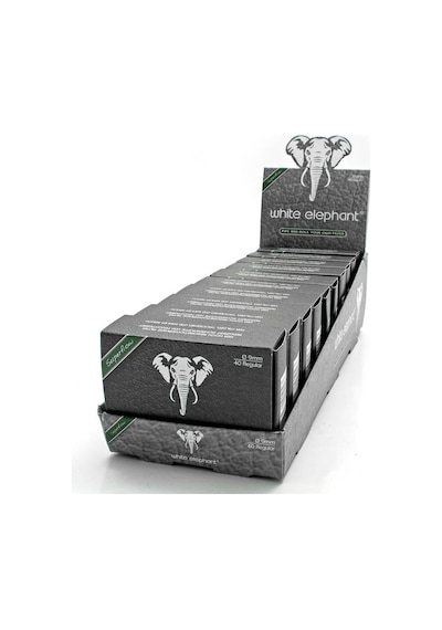 White Elephant 9mm Kömürlü Pipo Filtresi 10lu Paket 400 Adet 352445-10