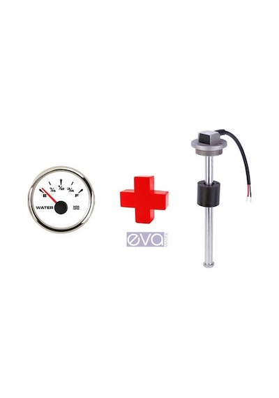 Tekne Sealux Su Şamandıra 20 Cm Su Seviye Gösterge Set Beyaz
