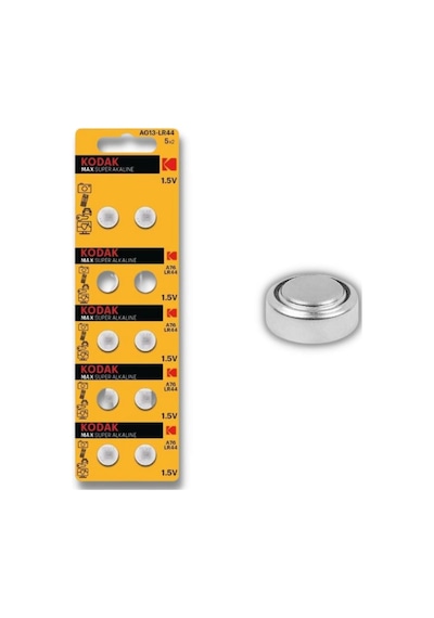 Kodak AG13 LR44 1.5 V Alkalin Oyuncak Saat Pili 10'lu