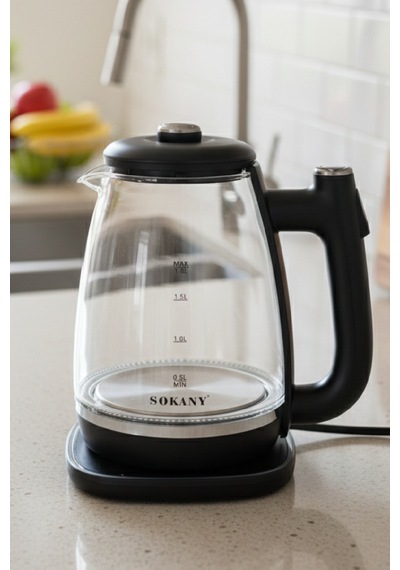 Sokany SK-09034 1.8 L 1800 W Cam Kettle