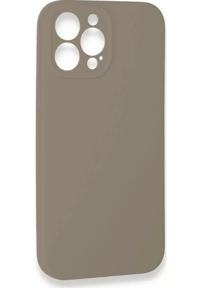 Durukar Apple, Uyumlu iPhone 13 Pro Max Kılıf Lansman Legant Silikon - Bej