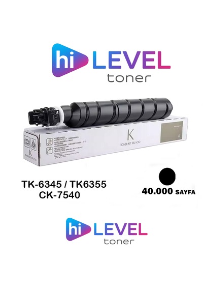 Ht-tk6345/ck7540 Hilevel Toner,kyocera 5004i 5059i 40k Muadil Toner