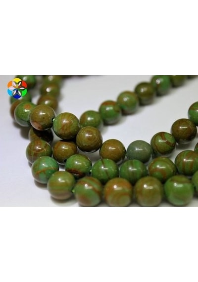 Afrika Turkuazı Taşı 8Mm/10 Adet