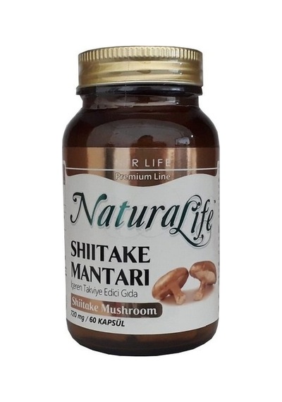Natura Life Shiitake Mushroom 60 Kapsül