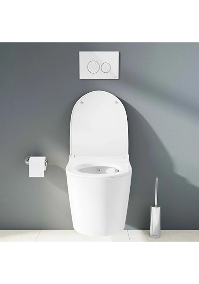 VitrA Nest Quantumflush Beyaz Asma Klozet Ve Duroplast Yavaş Kapanan Kapak 7870b403-0090