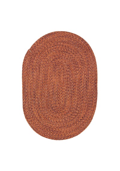 Cesta El Yapımı Örgü Kiremit Kilim 50x80 4034 Kiremit