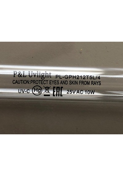 P & L 212 T5/l 4 Pın 10w Ultravıyole Lamba 212mm 254nm