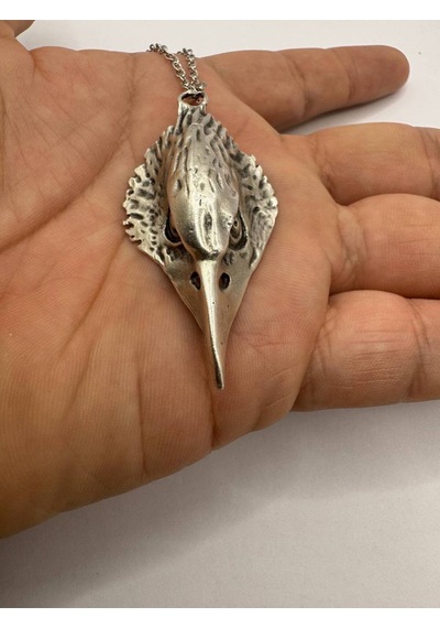 Kartal Kafası Figürlü Unisex Kolye Gücün Ve Asaletin Simgesi - 60 Cm Zincir Çok renkli