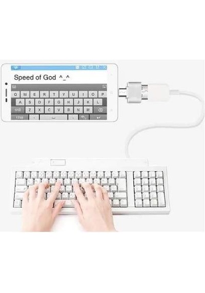 Usb to Type - C ye Dönüştürücü - Klavye Mouse Joystick Telefona Bağlama