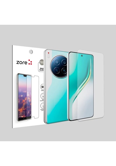 Noktaks - Tecno Camon 40 Pro Uyumlu - Ekran Koruyucu Maxi Glass Temperli Cam Koruma - T38799