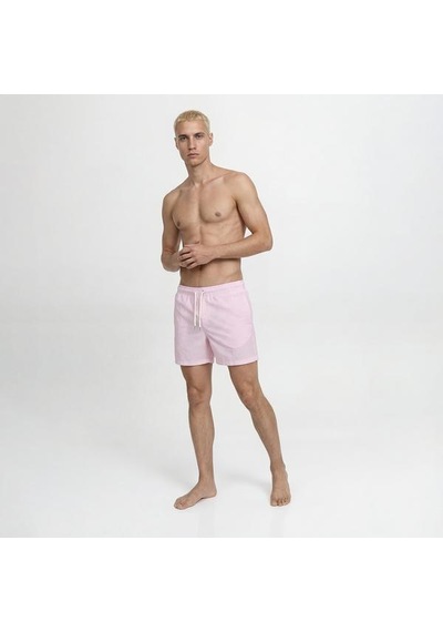 Jack & Jones Jack Jones Şort Mayo Maui Ocean Seersucker Pembe