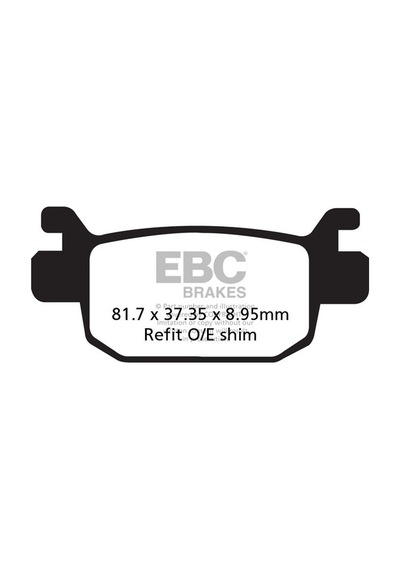 Ebc Sfa415Hh Sınter Scooter Performans Balatası