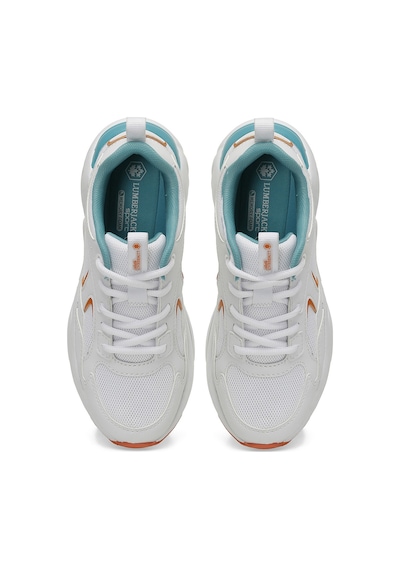 Lumberjack Dakota 4fx Beyaz Kadın Sneaker 000000000101498472 Beyaz - Turuncu