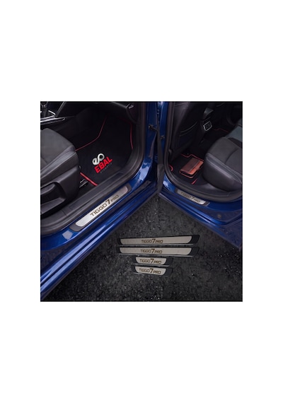 Chery Tiggo 7 Pro 2023-2026 Abs Çerçeveli Krom Kapı Eşiği