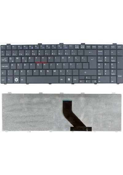 Fujitsu Uyumlu Lifebook Ah530. Ah530 Gfx. Ah530 Hd6 Klavye - Tuş Takımı