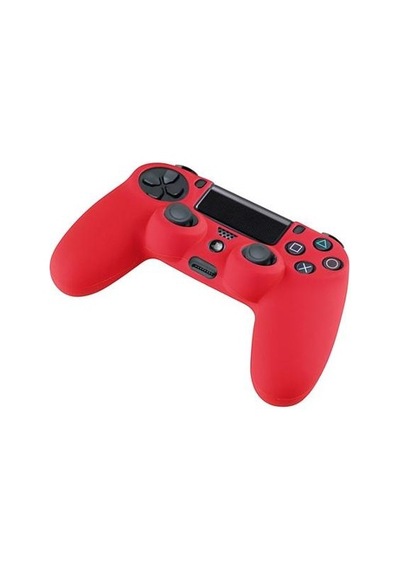 PS4 Controller Dualshock Silikon Kol Kılıf Kırmızı