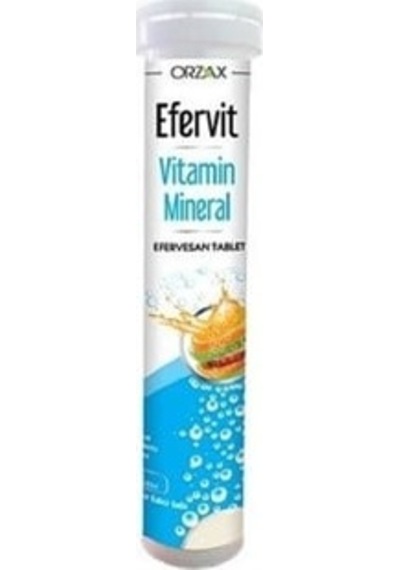 Efervit Vitamin Mineral 20 Efervesan Tablet Diğer