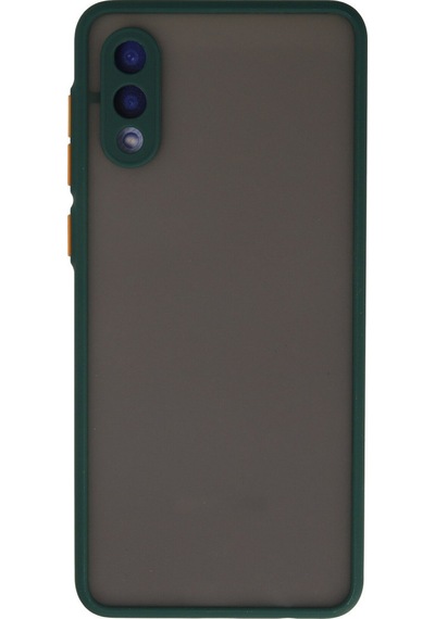 Samsung Galaxy Uyumlu , A02 Kılıf Montreal Silikon Kapak - Yeşil