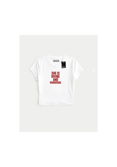 Flood Of Style Beyaz Babby Tee Sheıs Özel Tasarım