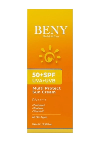 Beny Güneş Kremi Yetişkin Spf50+ 100 Ml
