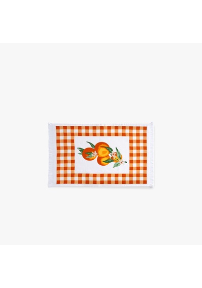 Orange 3'lü Mutfak Havlu Seti Baskılı 40x60 Renkli-40x60