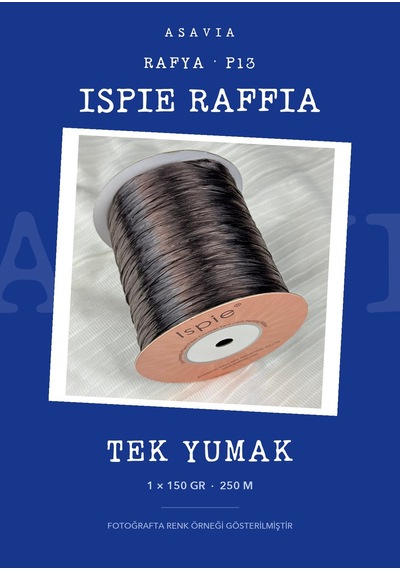 Asavia Ispie Rafya İp Çanta Ve Şapka Örgü İpi 150 Gr 250 M P13