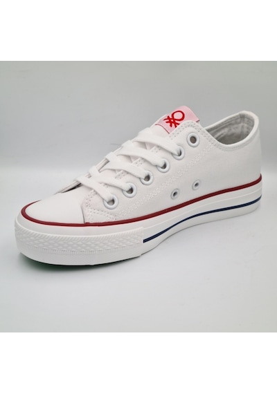 United Colors Of Benetton Benetton 30196 Beyaz Kadın Sneaker Spor Ayakkabı Beyaz